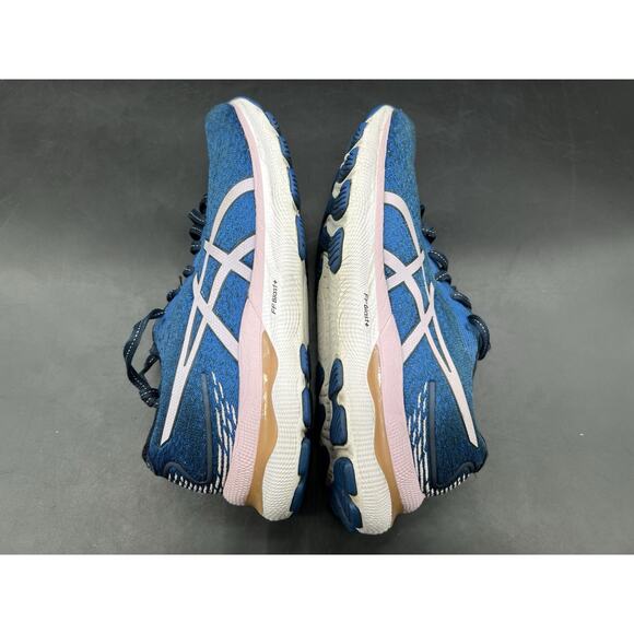 Asics Womens Size 7.5 W Gel Nimbus 24 1012B199 Blue Running Shoes Sneakers - Picture 6 of 12